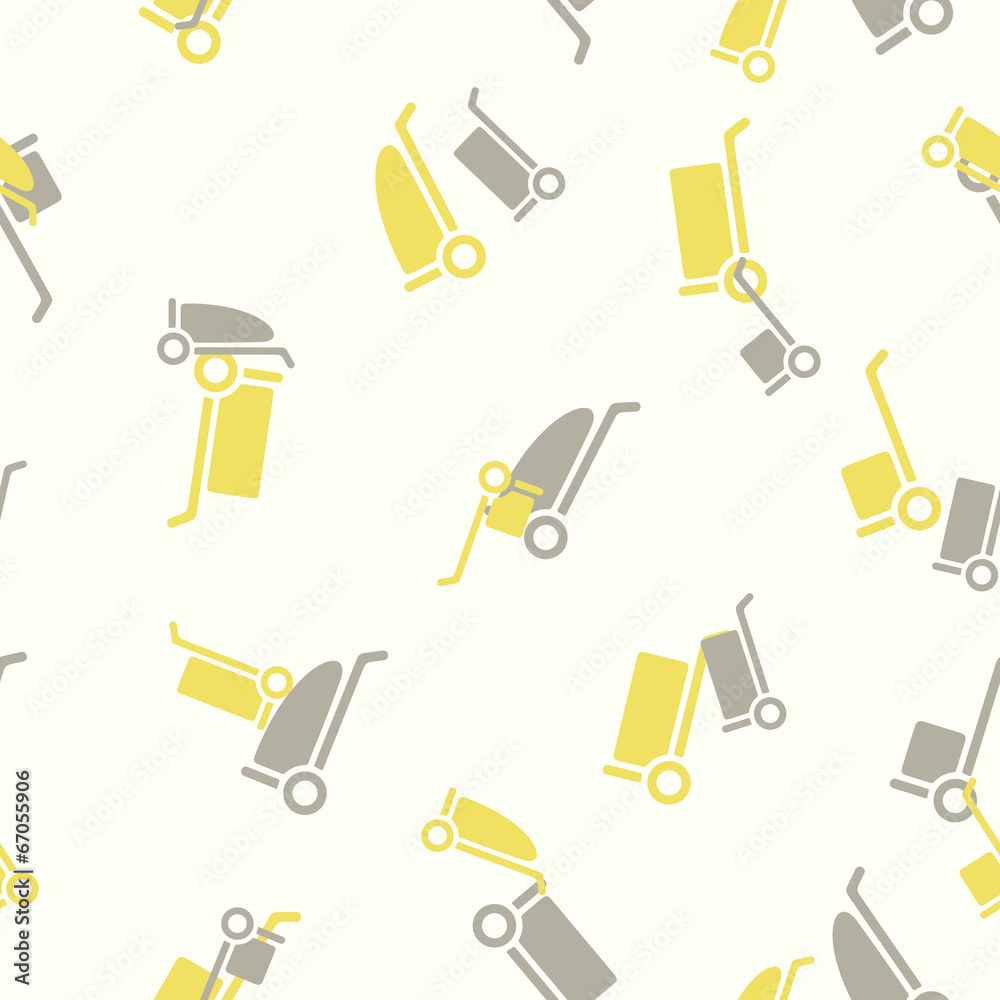 seamless background: trolley seamless background: trolley