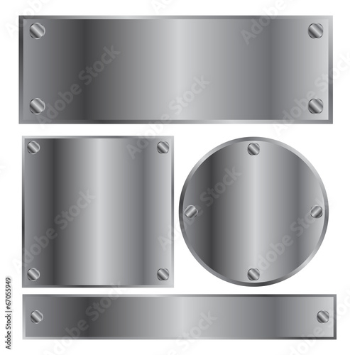 silver plates