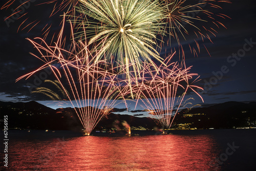 Photos Fireworks on the Maggiore Lake, Luino