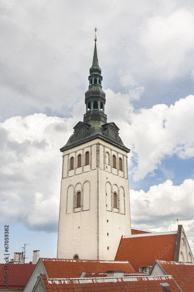 Church St. Nicholas in Tallinn, Estonia