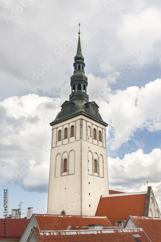 Church St. Nicholas in Tallinn, Estonia