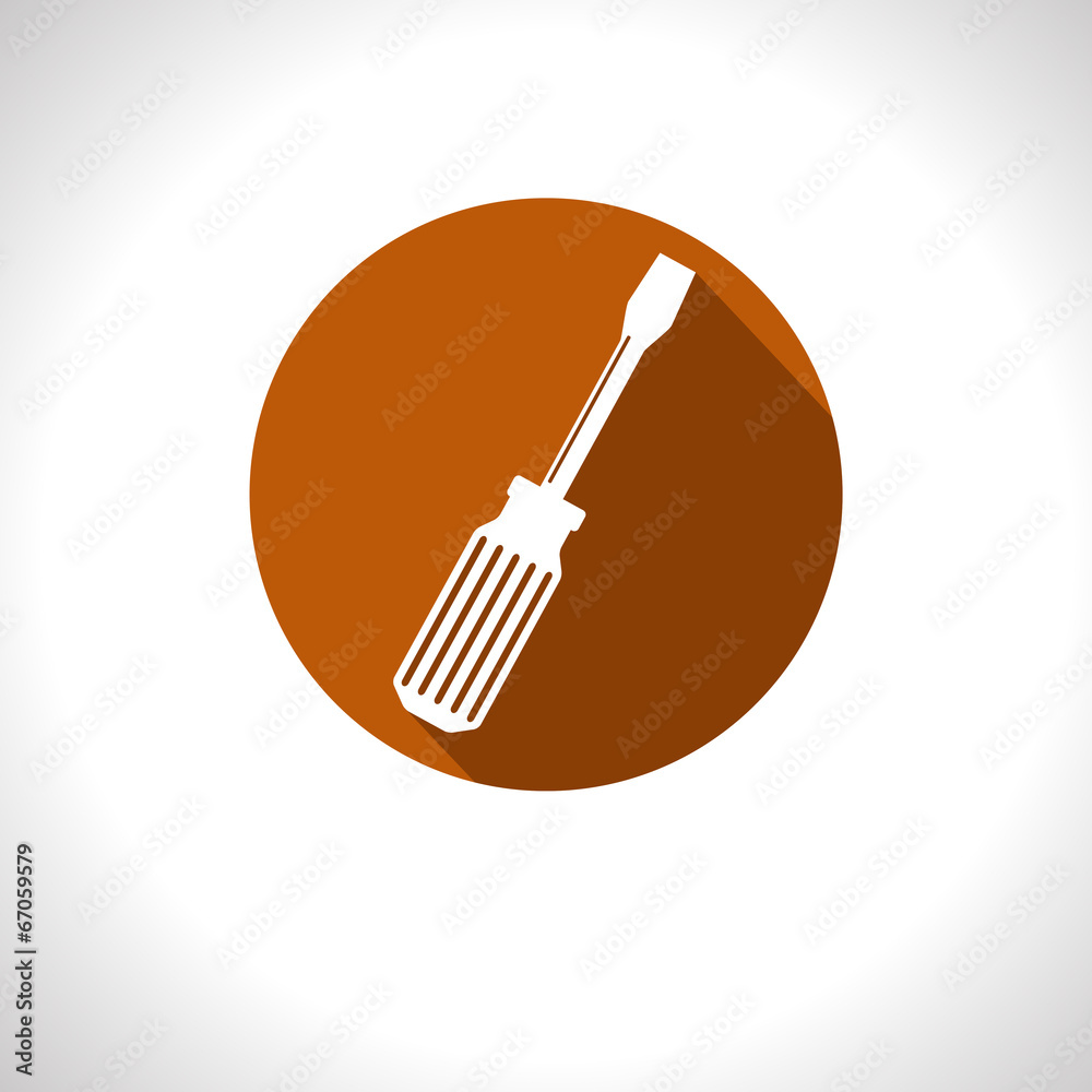 Vector screwdriver icon. Eps10 Vector screwdriver icon. Eps10