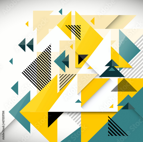 Abstract geometry background