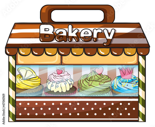 A bakery selling baked goodies and cakes