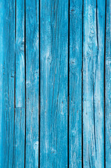Bretterwand: Holz in Blau Türkis als Hintergrund mit Struktur