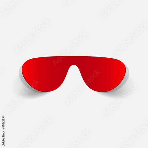 realistic design element: sunglasses