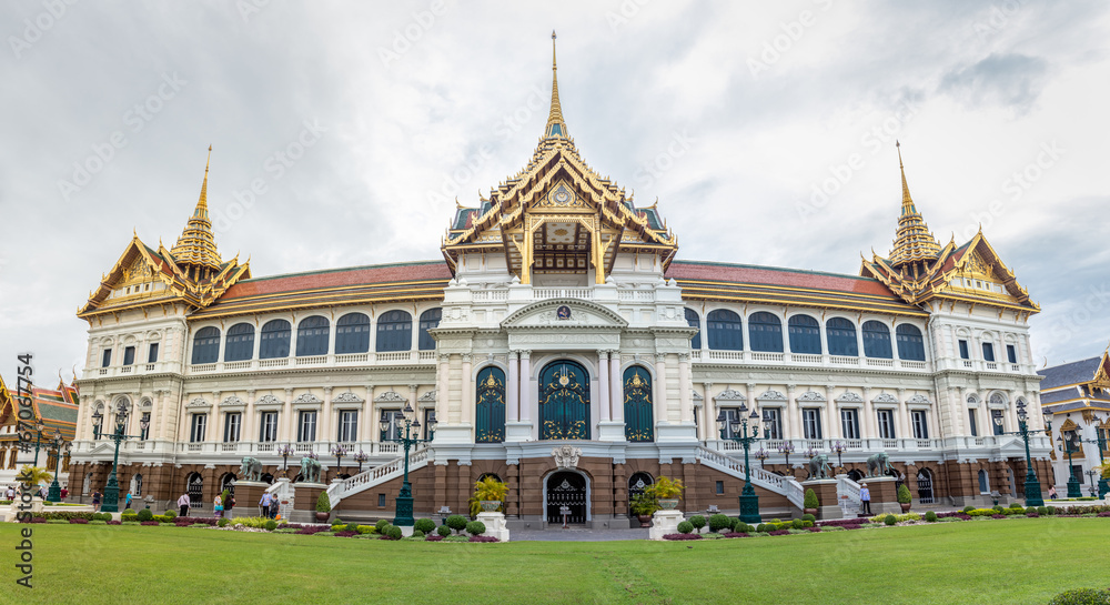 Chakri Maha Prasat Throne Hall in Wat Pra Kaeo ,Thailand