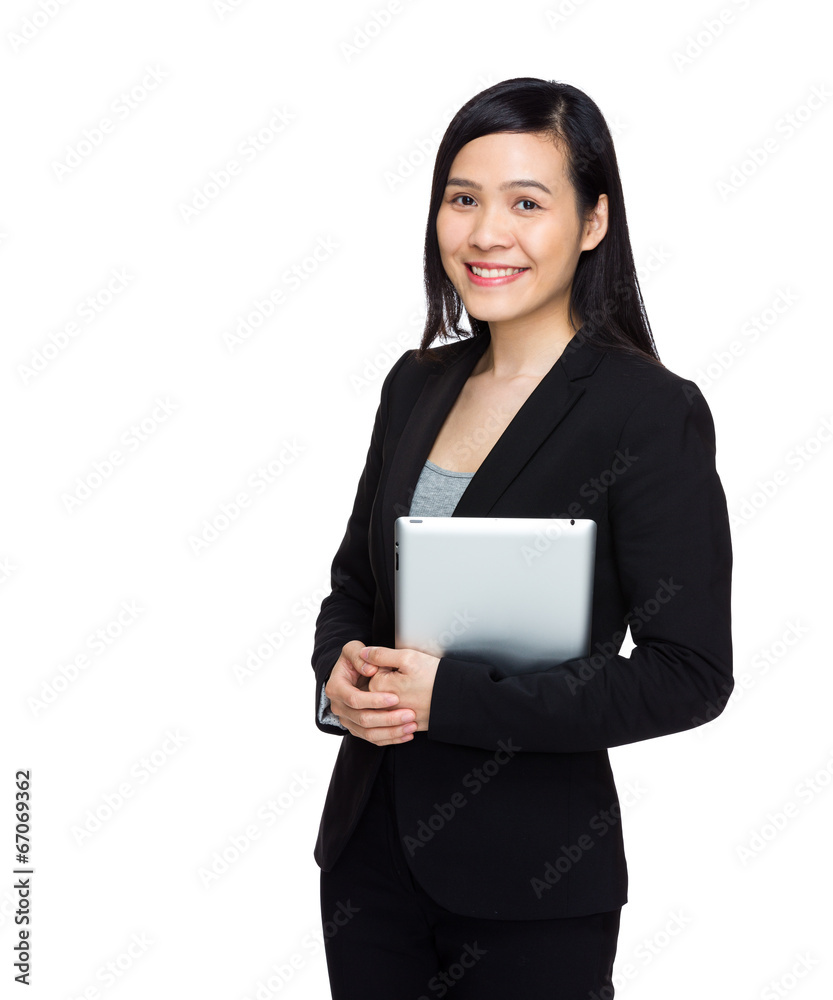 Business woman with digital tablet Business woman with digital tablet