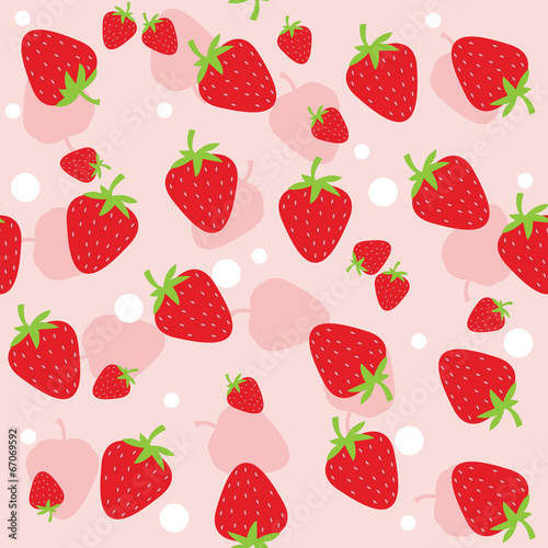 Seamless strawberry