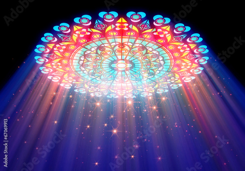 Papier peint light of paradise