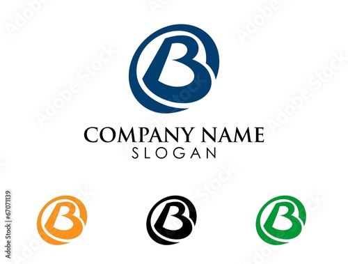 B circle font logo 2