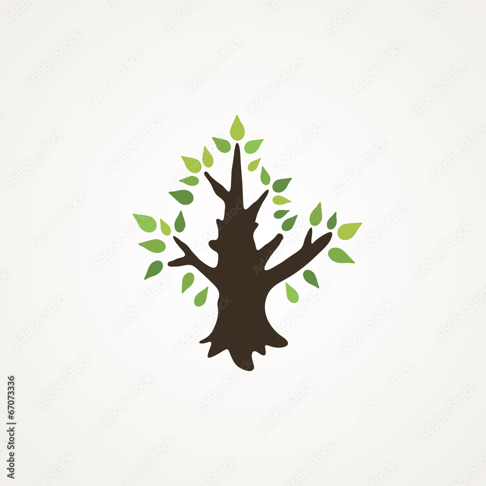 Obraz premium Tree icon