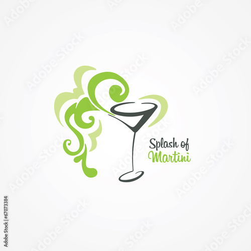 green cocktail