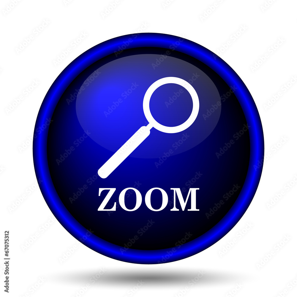Zoom with loupe icon Zoom with loupe icon