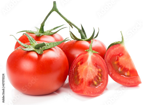 Tomato vegetables pile