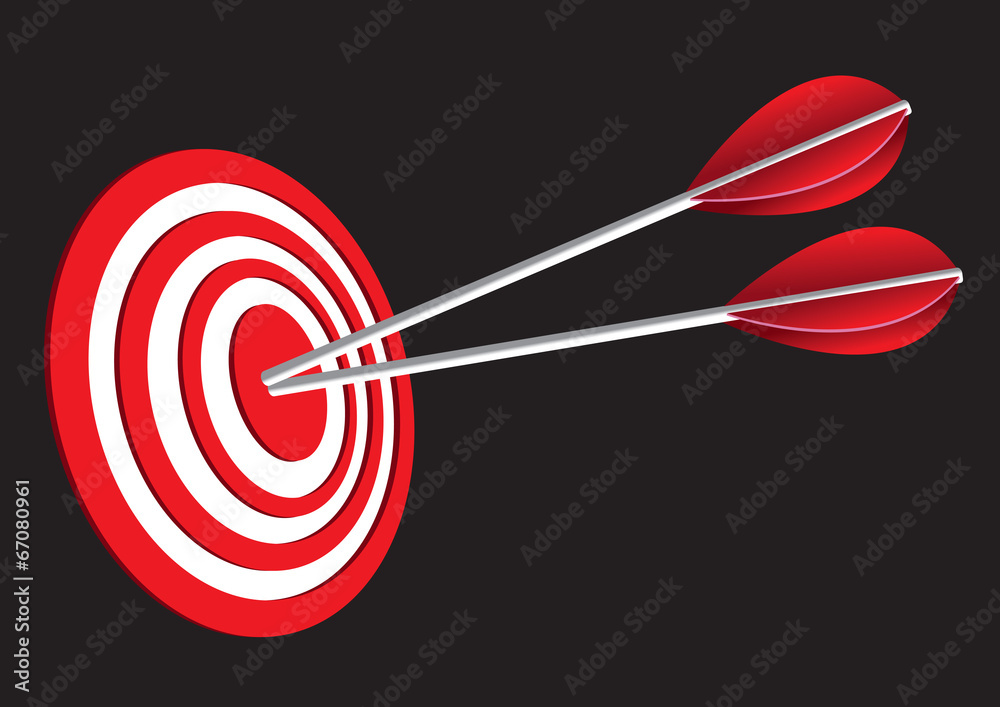 Red Target Board Red Target Board