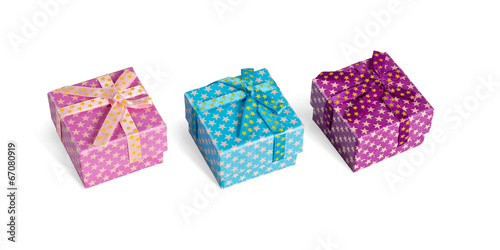 Three Gift Boxes