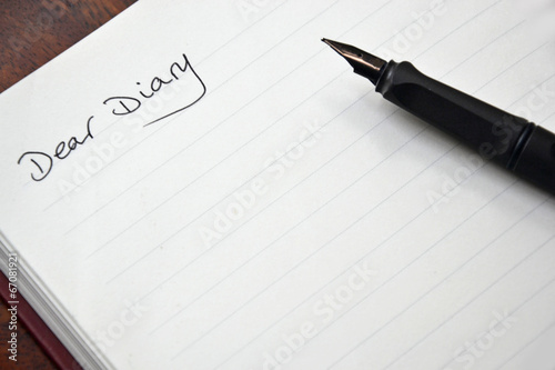 Valokuva Diary entry