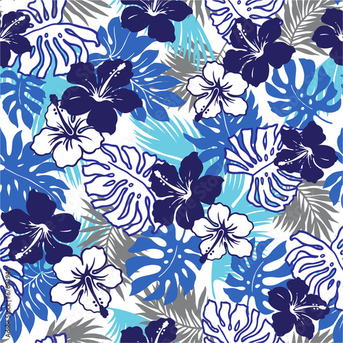 ハイビスカスのパターン