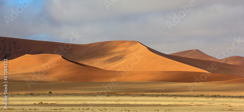 Sossusvle dunes in Namib