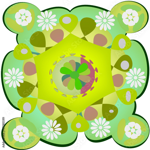 Escudo de flores