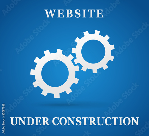 Website under construction page