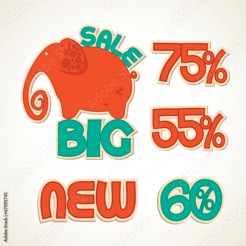 Badges big discounts