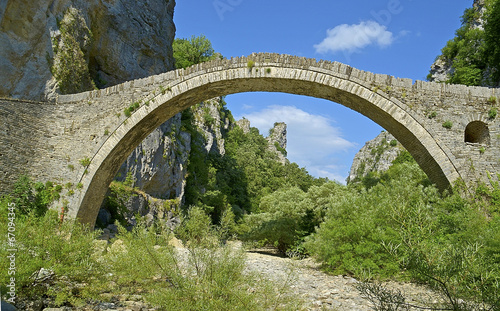 Kokkori bridge - Zagoria Ioannina Greece photo
