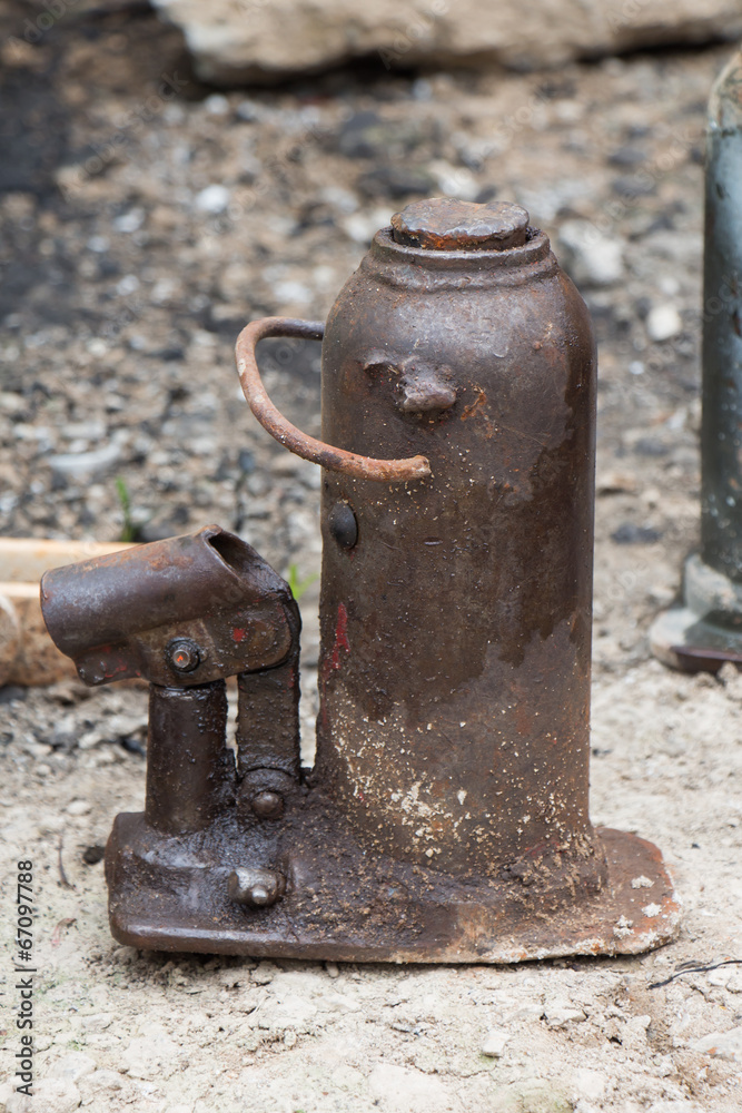 Old Hydraulic Floor Jack Old Hydraulic Floor Jack