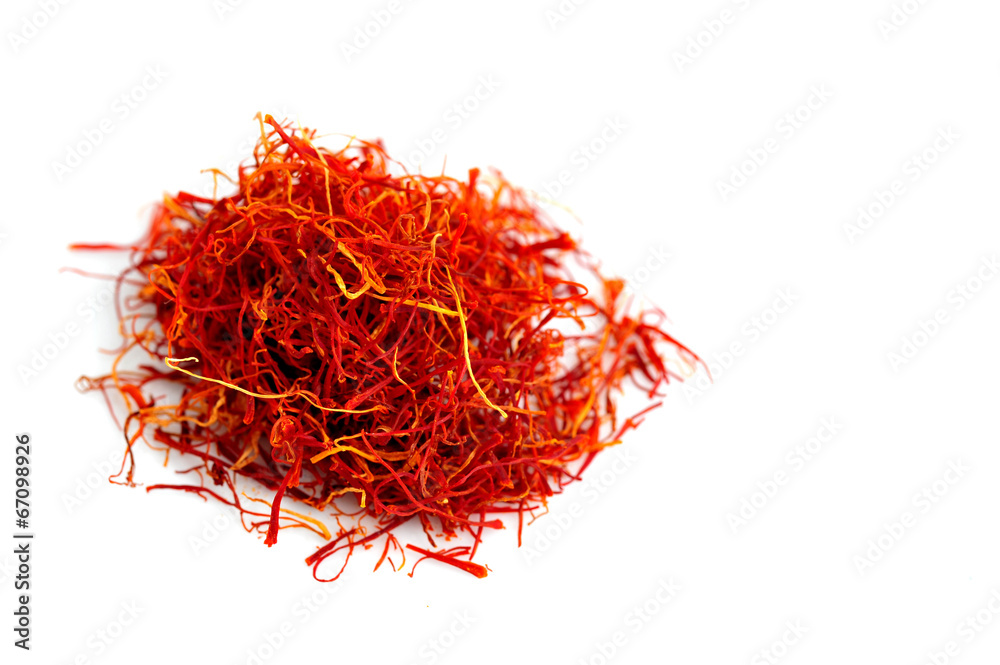 Naklejka premium Saffron Spice