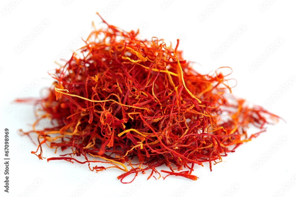 Naklejka premium Saffron Spice