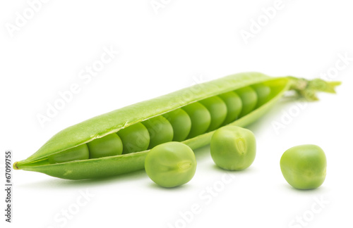 fresh green peas