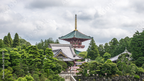 Pagoda at Narita Temple photo