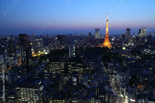 Tokyo cityscape  Japan