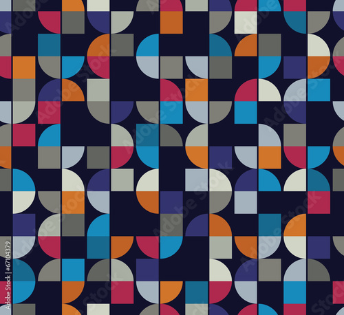 Vector colorful geometric background, squared abstract futuristi