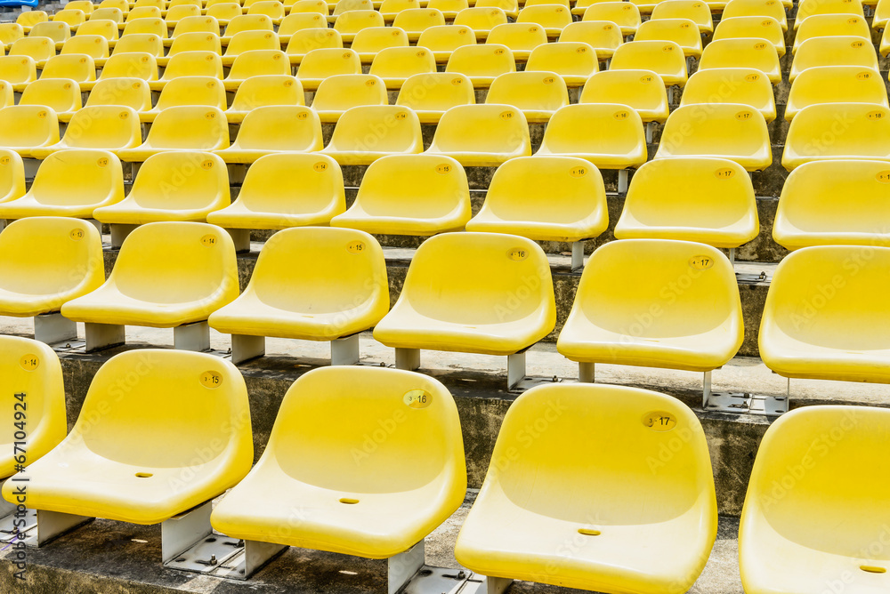 Fototapeta premium stadium seats