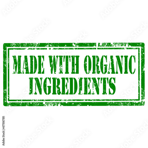 Made With Organic Ingredients
