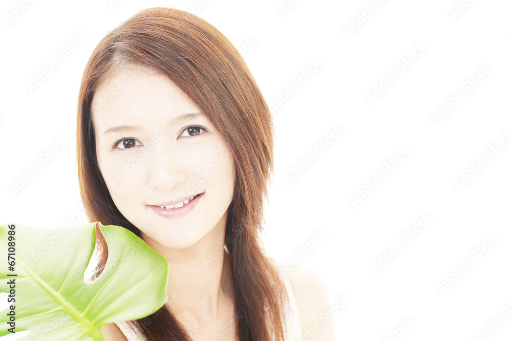 くつろぐ女性 くつろぐ女性