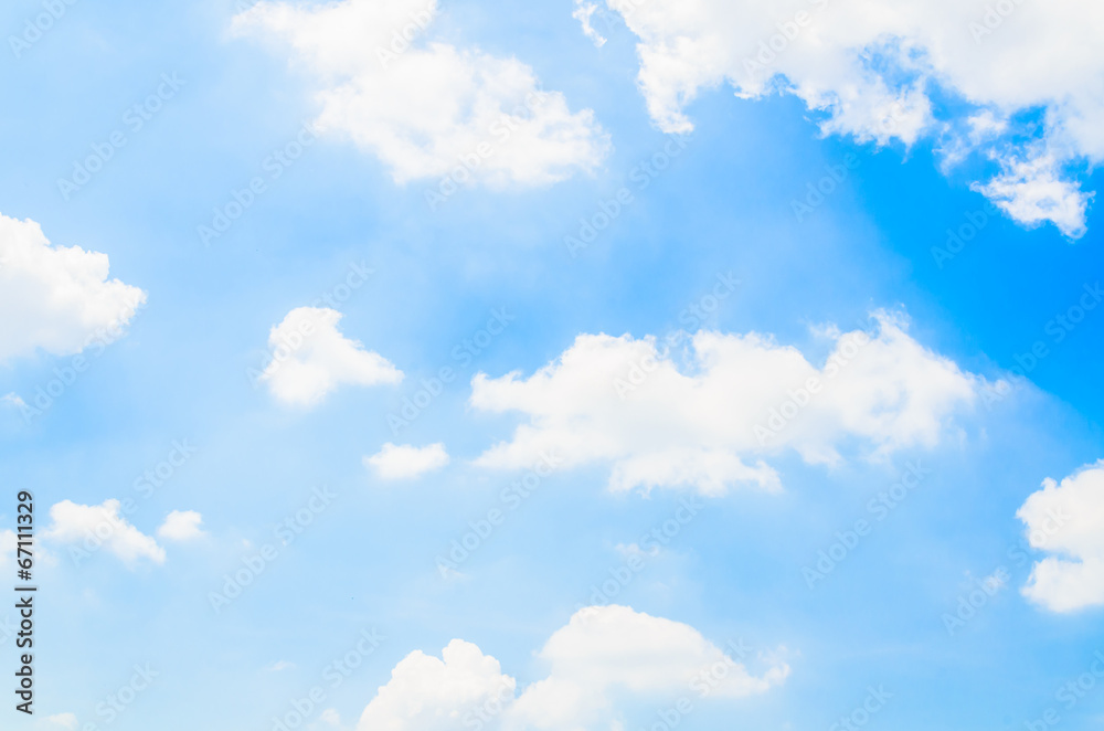 Obraz premium Cloud sky