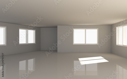 interior empty room