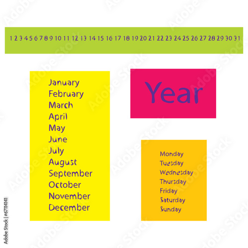 calendar preset