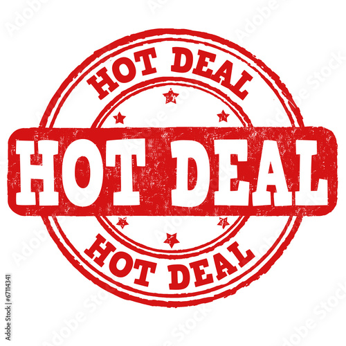 Hot deal stamp
