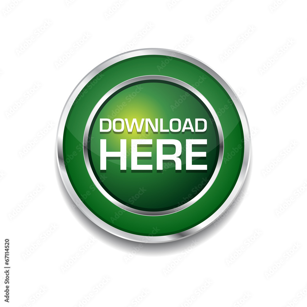 Download Here Glossy Shiny Circular Vector Button Download Here Glossy Shiny Circular Vector Button