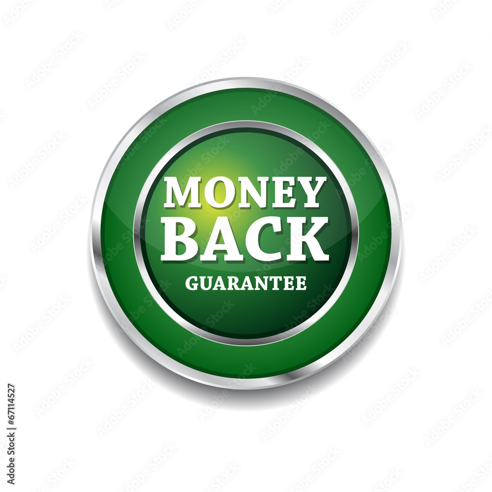 Money Back Guarantee Button