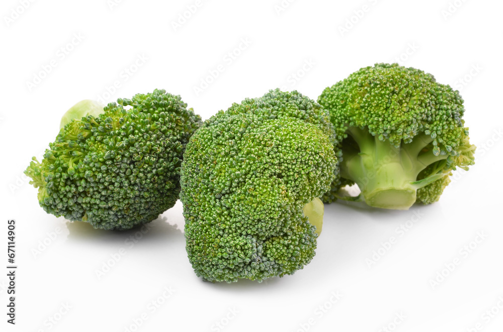 Broccoli isolated on white background Broccoli isolated on white background