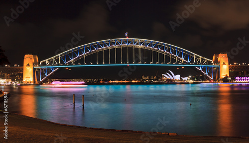 Photography Sydney Harbour Bridge 02 Vivid