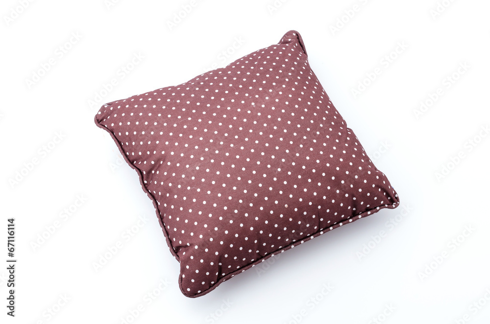 Pillow isolated white background Pillow isolated white background