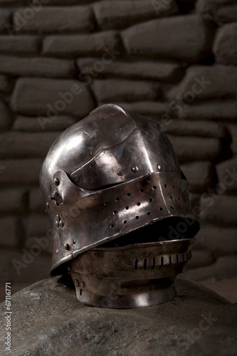 Armor of the medieval knight