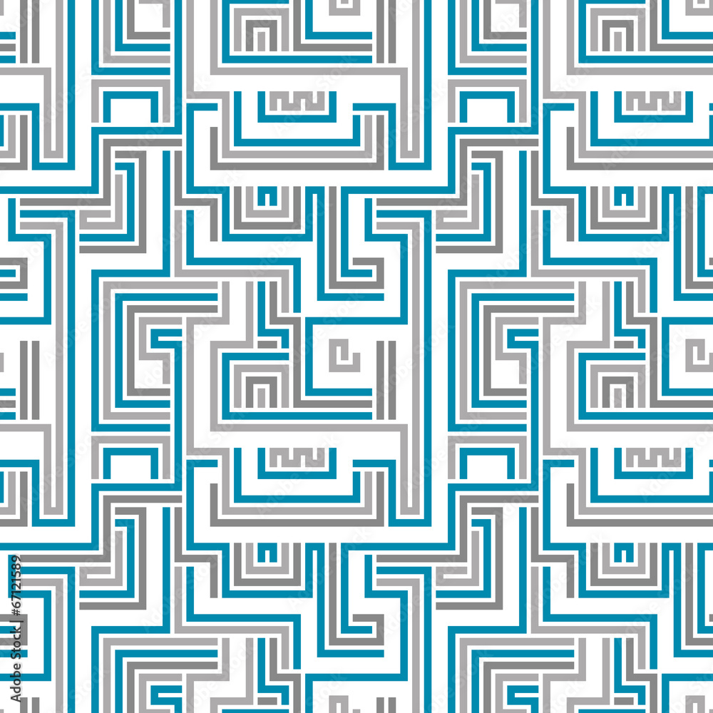 Maze seamless pattern. Maze seamless pattern.
