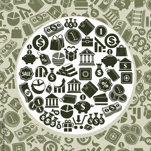 Vector abstract business ba...